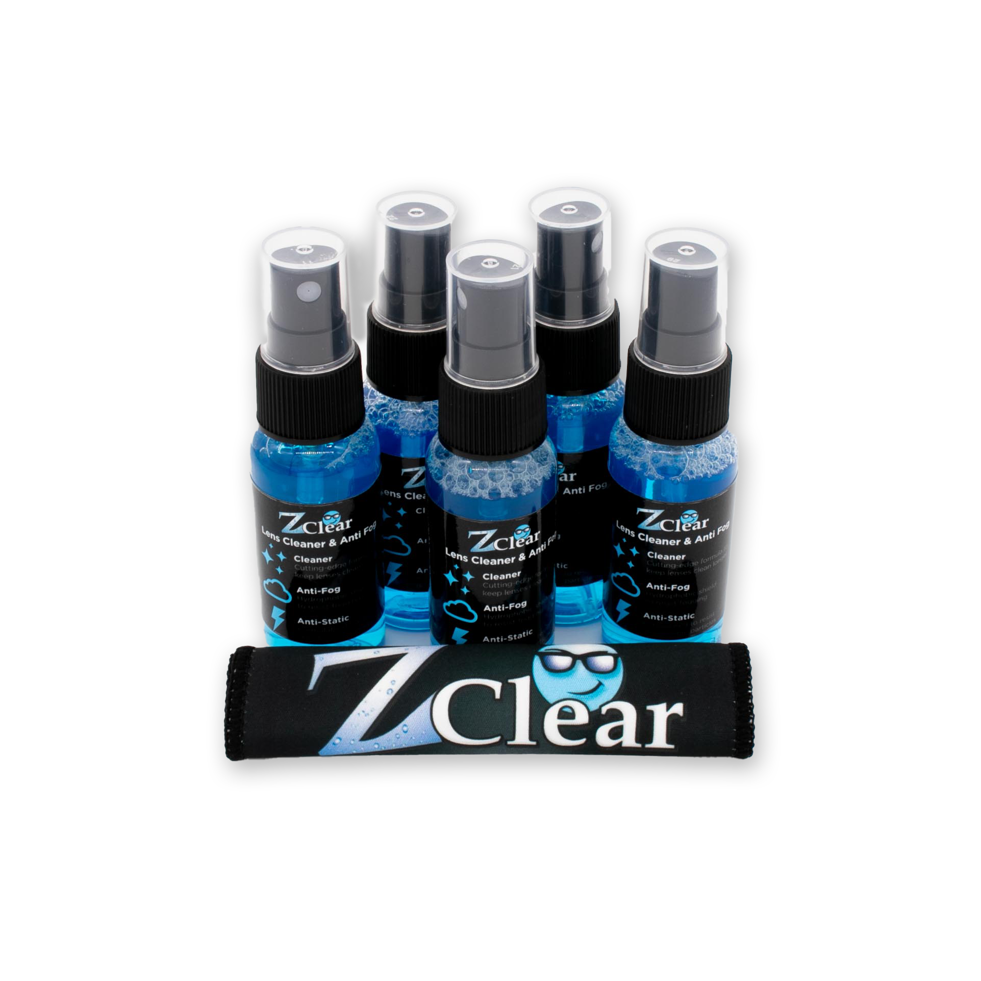 Z Clear Anti-Fog Cleaner + Microfiber Cloth