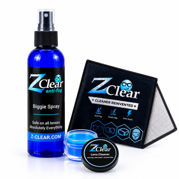 Z Clear Pro Kit — Biggie 6oz Spray + Paste + Cloth Bundle - Z